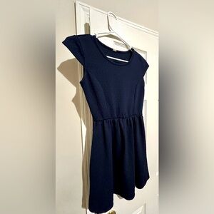 Navy blue formal dress